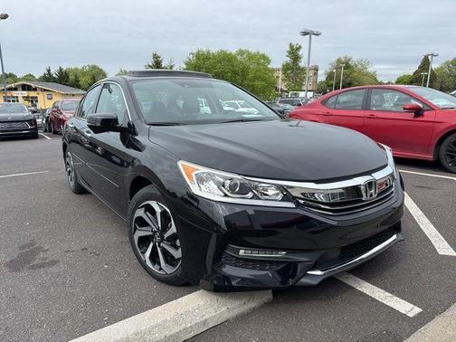 Black 2016 Honda Accord EX-L