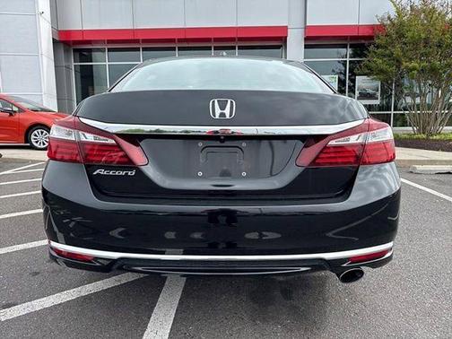 Black 2016 Honda Accord EX-L