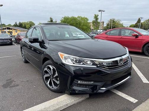Black 2016 Honda Accord EX-L