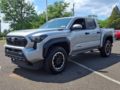 Celestial Silver Metallic 2025 Toyota Tacoma Hybrid TRD