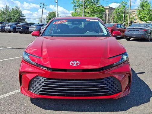 Red 2025 Toyota Camry LE