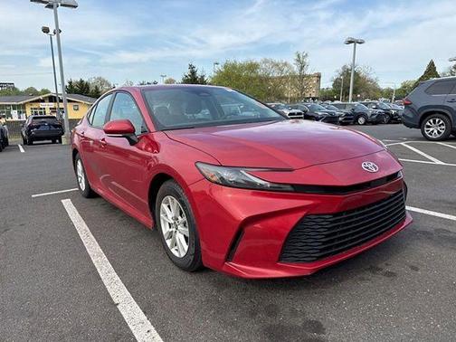 Red 2025 Toyota Camry LE