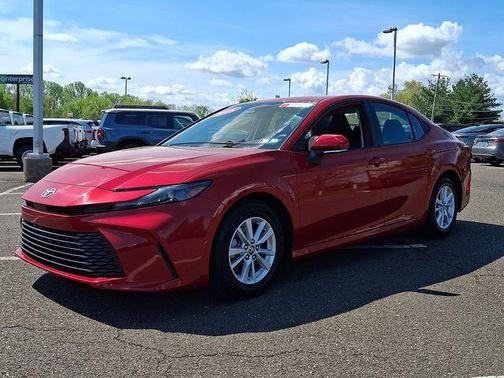Red 2025 Toyota Camry LE