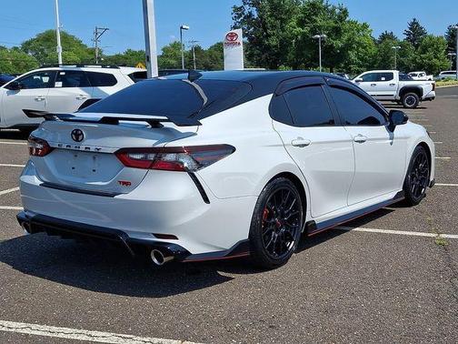 Ice Edge / Midnight Black Metallic 2021 Toyota Camry TRD V6