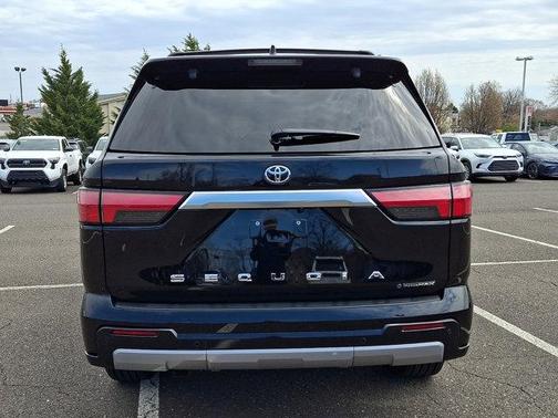 Midnight Black Metallic 2025 Toyota Sequoia Capstone