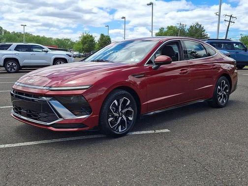 Red 2025 Hyundai SONATA SEL