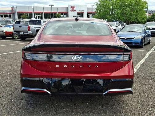 Red 2025 Hyundai SONATA SEL