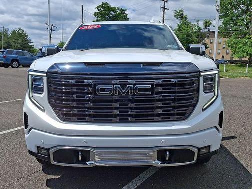 White Frost Tri-Coat 2024 GMC Sierra 1500 Denali Ultimate