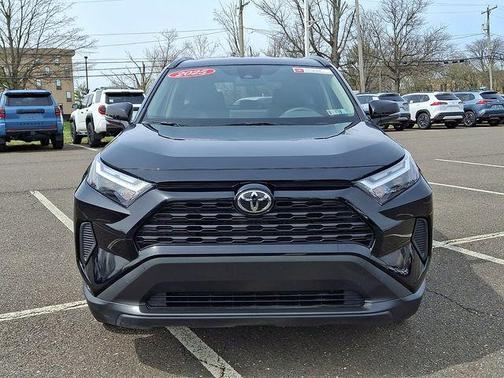 Midnight Black Metallic 2025 Toyota RAV4 Hybrid XLE