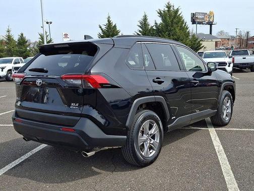 Midnight Black Metallic 2025 Toyota RAV4 Hybrid XLE