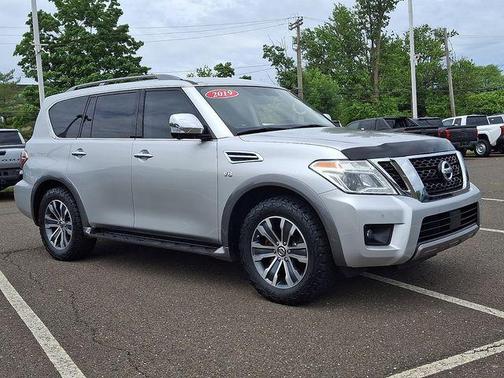 Brilliant Silver Metallic 2019 Nissan Armada SL