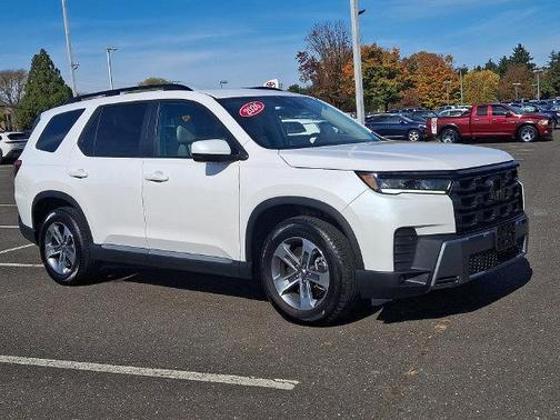 Platinum White Pearl 2026 Honda Pilot EX-L