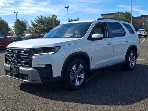 Platinum White Pearl 2026 Honda Pilot EX-L