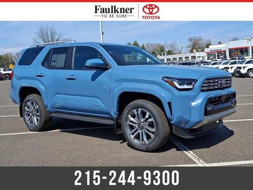 Heritage Blue 2026 Toyota 4Runner Limited 4WD