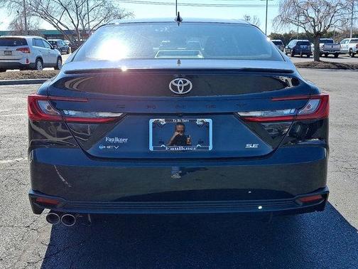 Midnight Black Metallic 2025 Toyota Camry SE