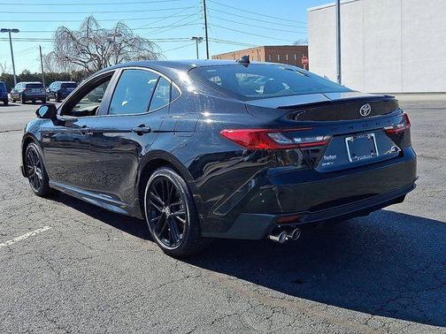 Midnight Black Metallic 2025 Toyota Camry SE