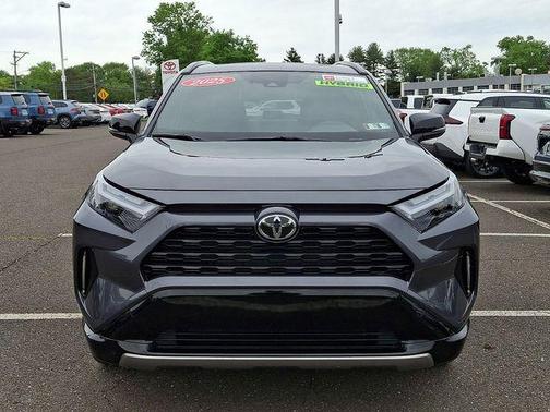 Magnetic Gray Metallic 2025 Toyota RAV4 Hybrid XSE