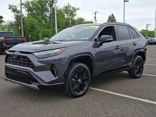 Magnetic Gray Metallic 2025 Toyota RAV4 Hybrid XSE