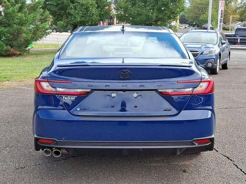 Blue 2025 Toyota Camry SE