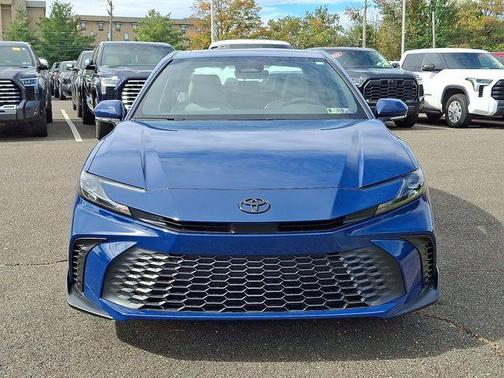 Blue 2025 Toyota Camry SE