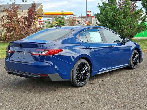 Blue 2025 Toyota Camry SE