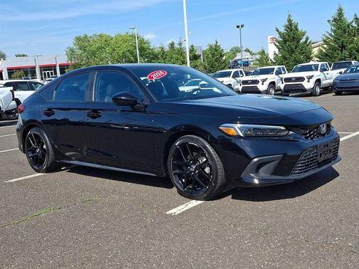 Crystal Black Pearl 2024 Honda Civic Sport