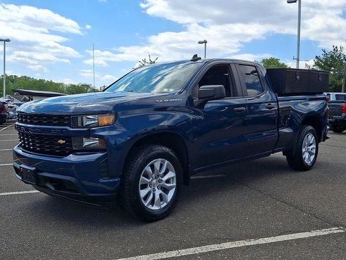 Northsky Blue Metallic 2021 Chevrolet Silverado 1500 Custom