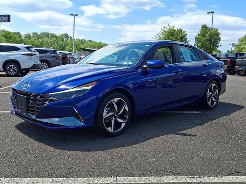 Intense Blue 2023 Hyundai ELANTRA HEV Limited