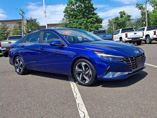 Intense Blue 2023 Hyundai ELANTRA HEV Limited