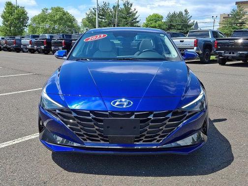 Intense Blue 2023 Hyundai ELANTRA HEV Limited