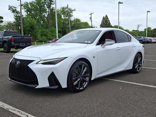 Ultra White 2023 Lexus IS 350 F Sport