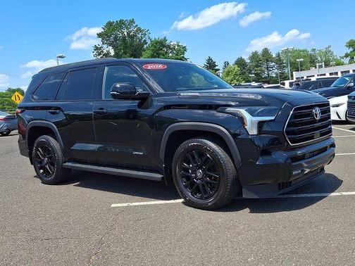 Midnight Black Metallic 2026 Toyota Sequoia Limited