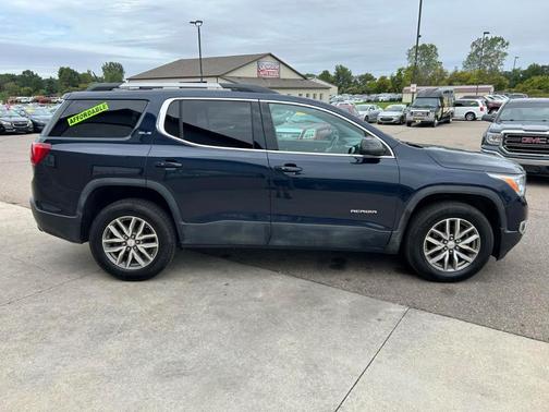 Blue 2017 GMC Acadia SLE-2