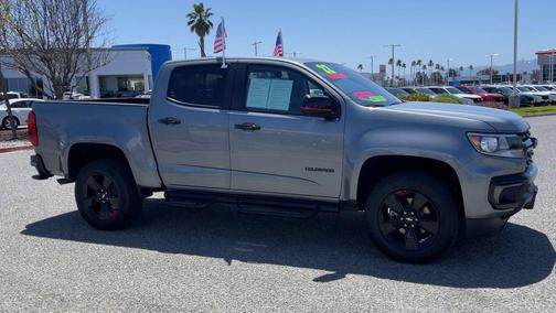 Satin Steel Metallic 2022 Chevrolet Colorado LT