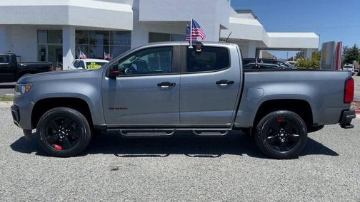 Satin Steel Metallic 2022 Chevrolet Colorado LT