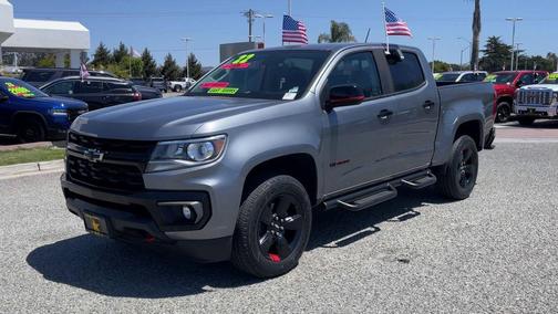 Satin Steel Metallic 2022 Chevrolet Colorado LT