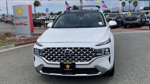 Quartz White 2022 Hyundai SANTA FE Limited
