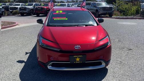 Supersonic Red 2024 Toyota Prius Prime SE