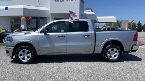 Billet Silver Metallic Clearcoat 2025 RAM 1500 Big Horn/Lone Star