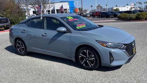 Atlantic Gray Metallic 2024 Nissan Sentra SV