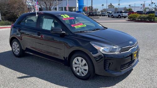 Aurora Black 2020 Kia Rio S