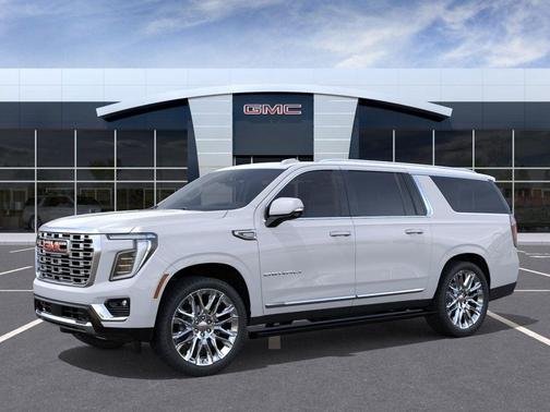 Glacier White Tricoat 2026 GMC Yukon XL Denali