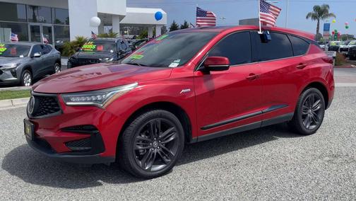 Performance Red Pearl 2021 Acura RDX A-Spec