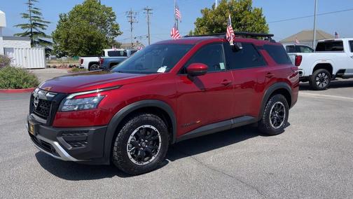 Scarlet Ember Tintcoat 2025 Nissan Pathfinder Rock Creek 4WD