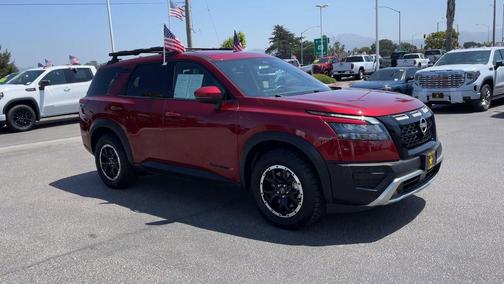 Scarlet Ember Tintcoat 2025 Nissan Pathfinder Rock Creek 4WD