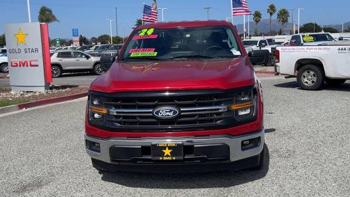 RAPID RED MET TINTED CC 2024 Ford F-150 XLT