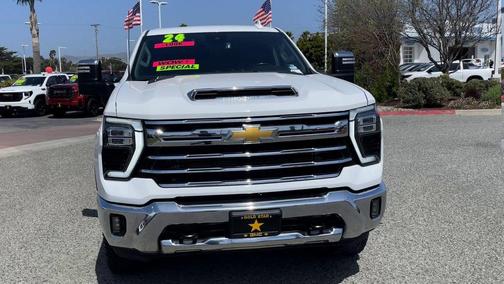 Summit White 2024 Chevrolet Silverado 2500 LTZ