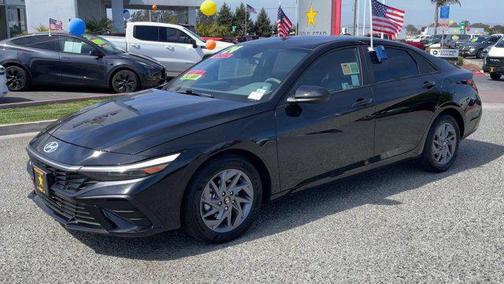 Abyss Black 2024 Hyundai ELANTRA SEL