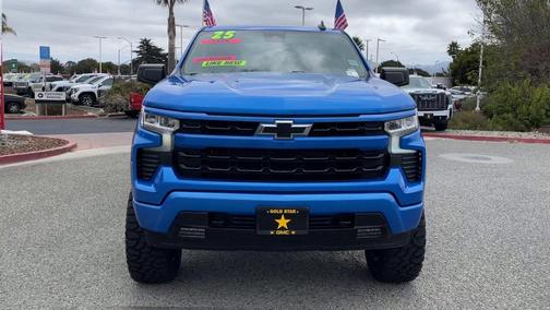 Riptide Blue Metallic 2025 Chevrolet Silverado 1500 RST