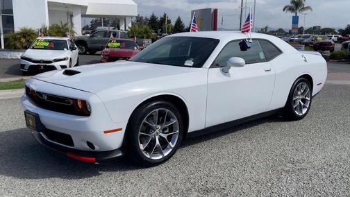 White Knuckle Clearcoat 2022 Dodge Challenger GT